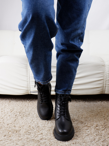 Ботинки женские зимние <CV287-020 ч/к>