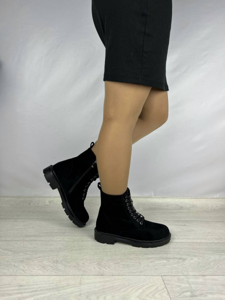 Ботинки женские зимние <N806-81415ZM= ч/иск з>