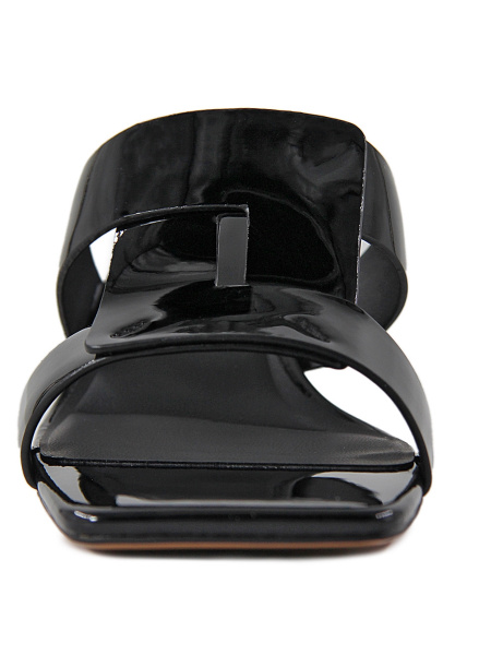 Сабо женские <L5571-5-1 черный/иск к>