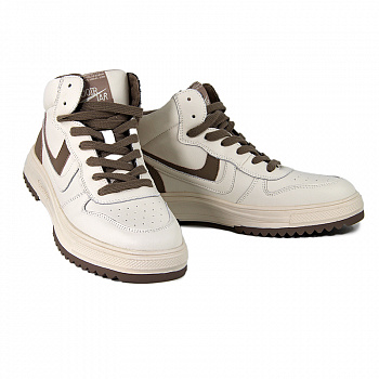 Кеды женские демис <6699R беж/к>