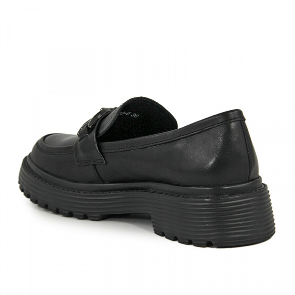 Лоферы женские <A43-2633-9A/033= ч/к>