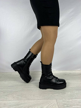 Ботинки женские зимние <D1022M-6146-1= ч/к>