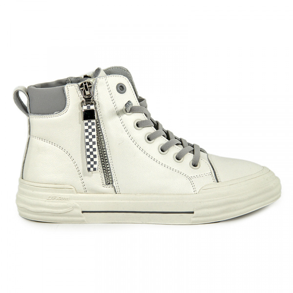 Кеды женские демис <22-9-MH1-R= мол+серы/к>