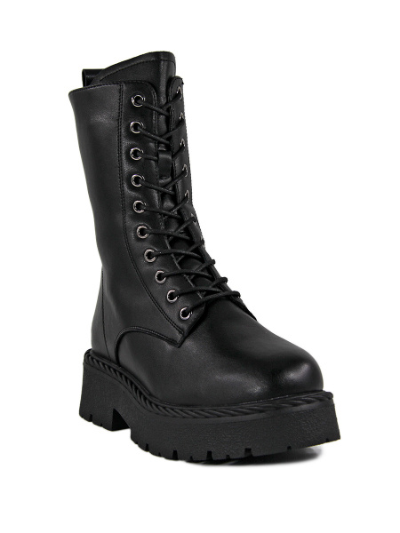 Полусапоги женские зимние <32W18-36-101Z ч/к>