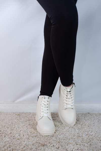 Ботинки женские демис <H20122-1= беж/к>