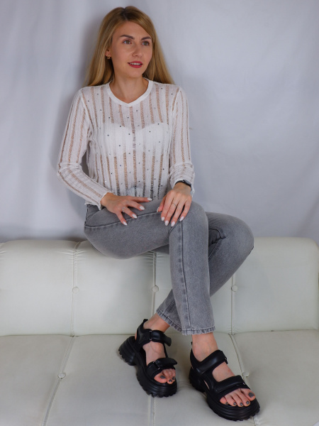 Сандалии женские <11-90335-2 ч/к>