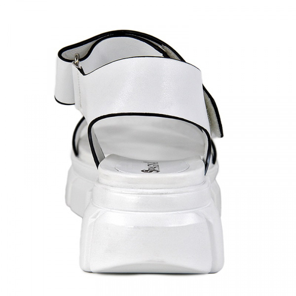 Сандалии женские <K-L-E23-01 бел/к>