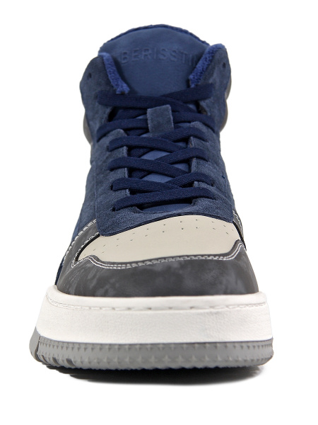 Кроссовки мужские демис <ZS2445R-1 син+серы/з+к>