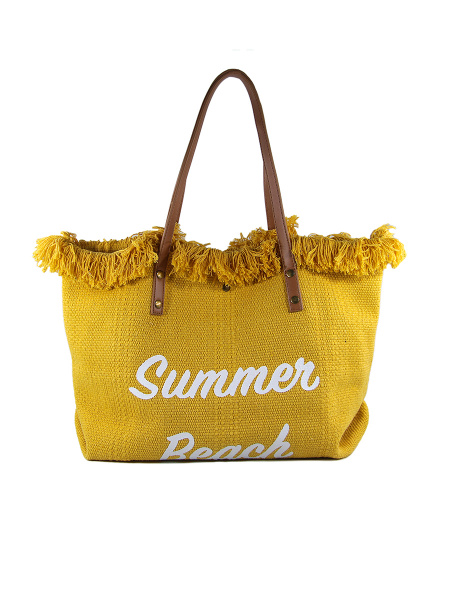 Сумка женская лето  <V5520 желтый/текстиль>