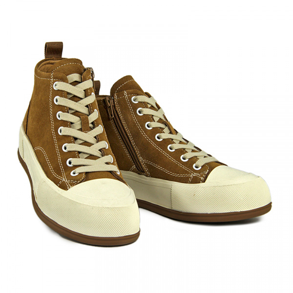 Кеды женские зимние <HY007M-1A-X=  желтый/з>