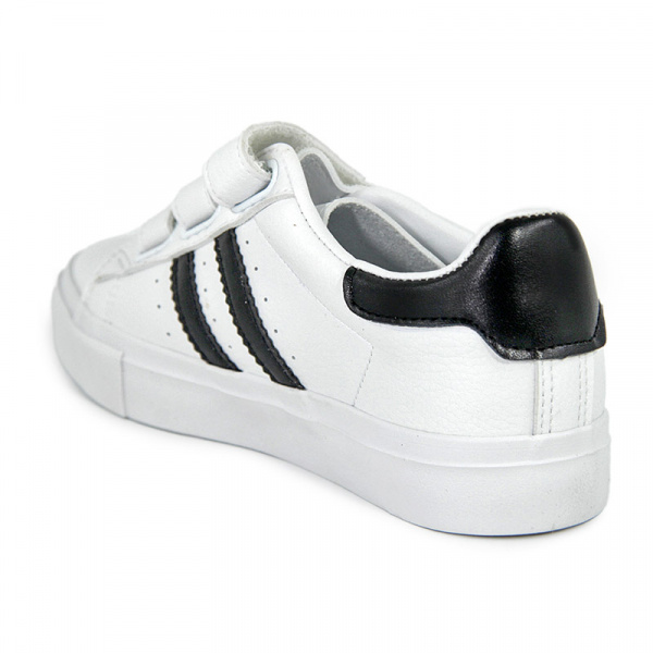 Кеды женские лето <6708= бел+чер/эко к>