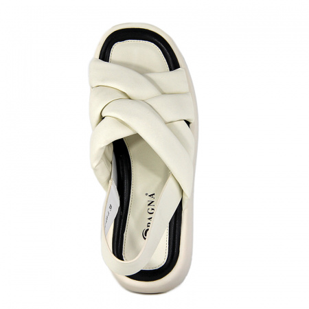 Сандалии женские <K-L-229-08-A бел/к>