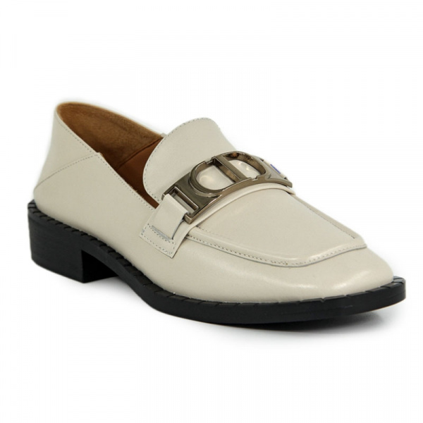 Лоферы женские <S800120161= беж/к>