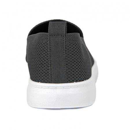 Слипоны женские лето <31W29-1-011 чер/тек>