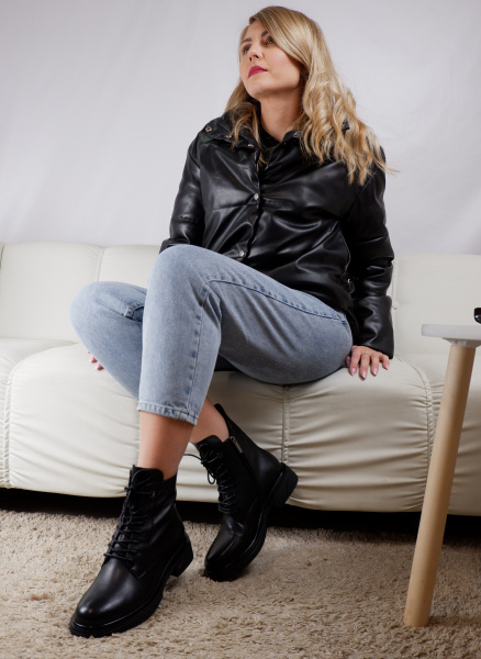 Ботинки женские демис <H9243-6H975 ч/к>