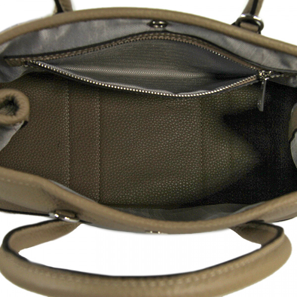 Сумка женская  <183-1 темно-бежевый/к>