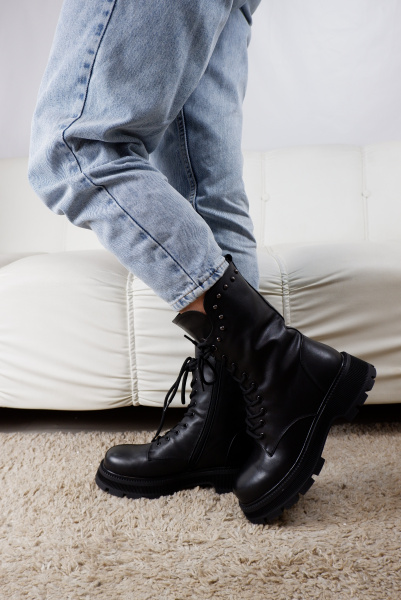 Ботинки женские зимние <PAK2708-7835YM= ч/к>