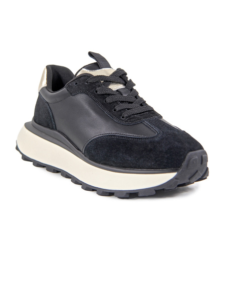 Кроссовки женские <588-88177-9-1 ч/з+к>