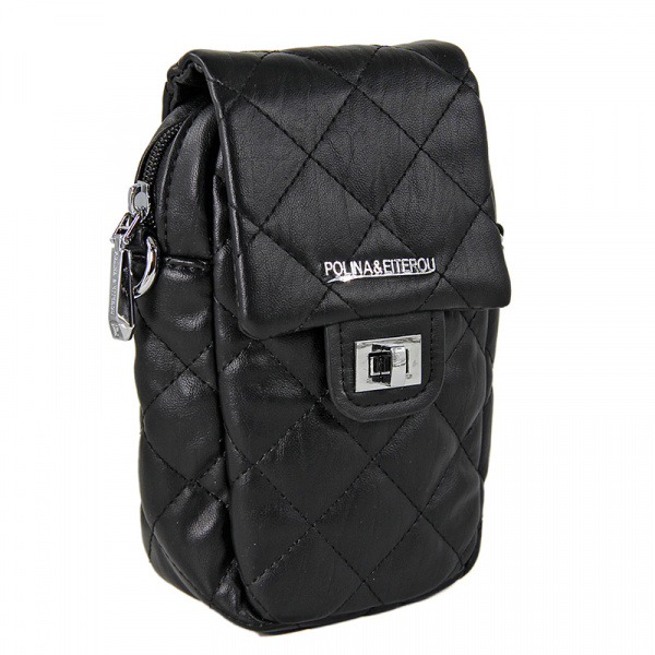 Сумка женская  <P2713 черный/эко к>