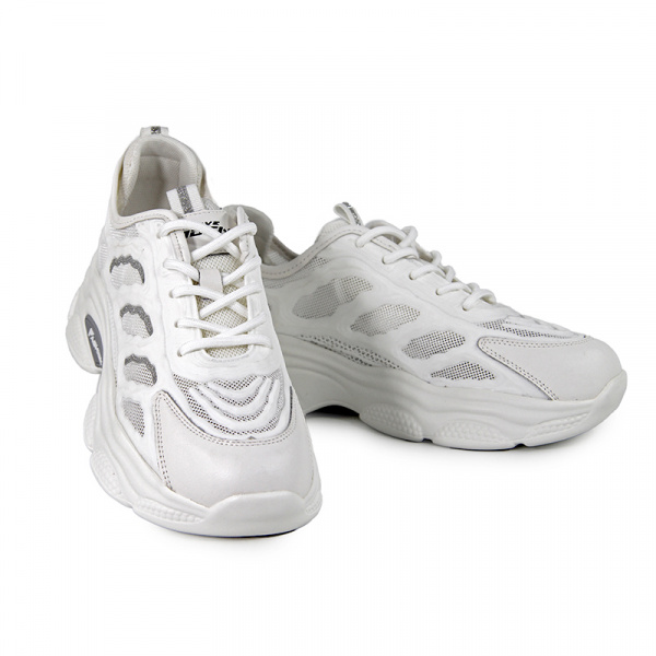 Кроссовки женские лето <EH150-010= бел/тек+эко к>