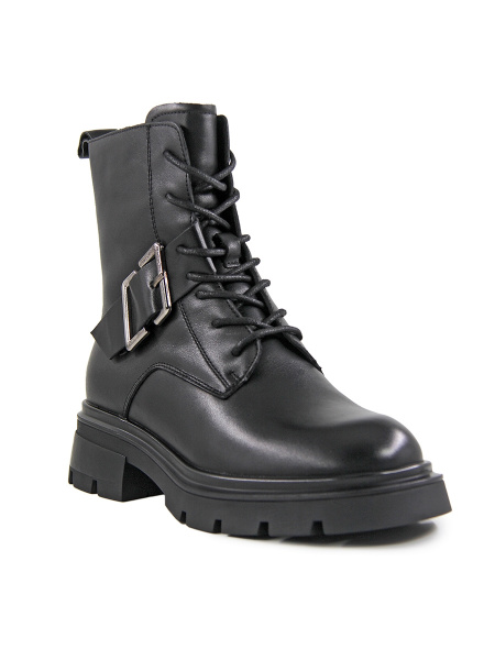 Ботинки женские демис <LF80956 ч/к>