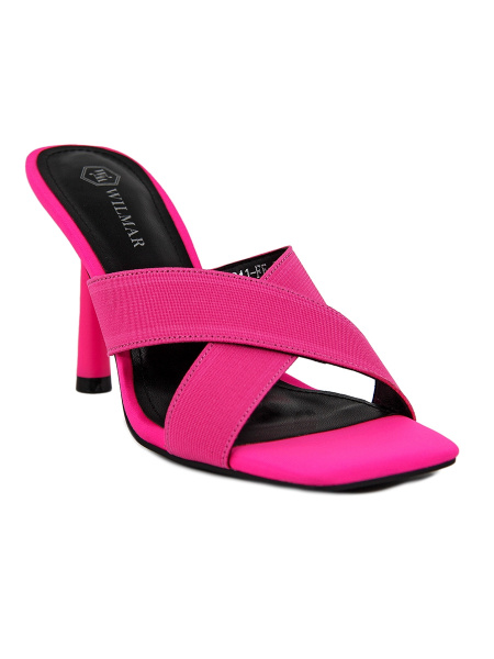 Сабо женские <W241-FE-01-RA фуксия/тек>
