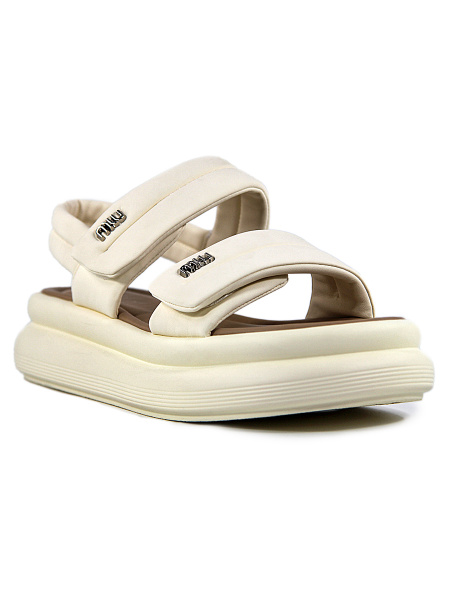 Сандалии женские <16005-M белый/эко к>