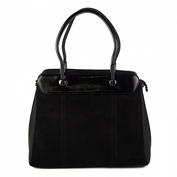 Сумка женская  [A8890-1 ч/иск зам+э к+ис]