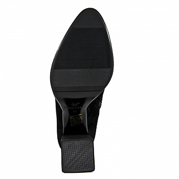 Ботильоны женские демис <H1245-H3108-Y85 чер/з>