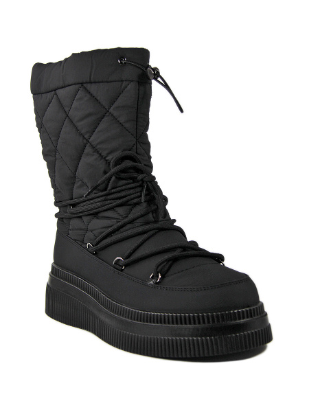 Дутыши женские зимние <1036-243 ч/тек+эко к>