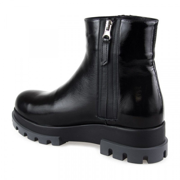 Ботинки женские демис <09605-SA чер/лак>