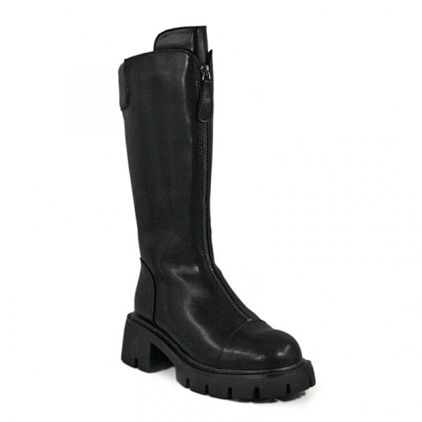 Сапоги женские зимние <22C9-95-101BZ= черный/к>