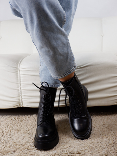 Ботинки женские зимние <PAK2699-7567YM= ч/к>