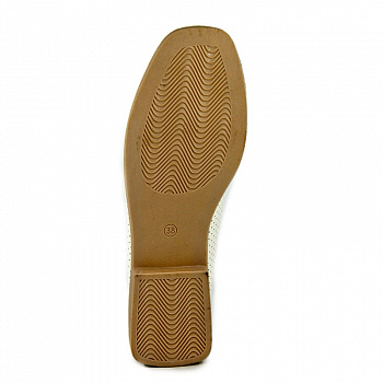 Слиперы женские лето <1983-7-3= бел/эко к>