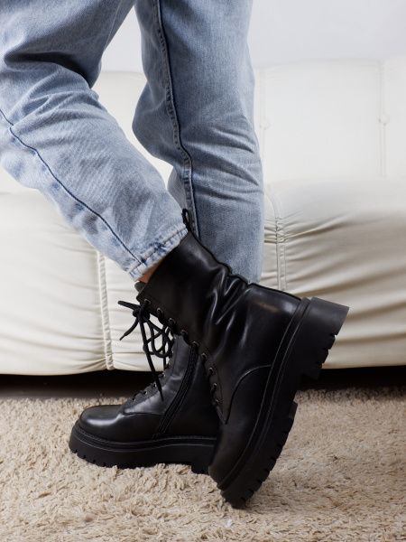 Ботинки женские зимние <PAK2699-7567YM= ч/к>