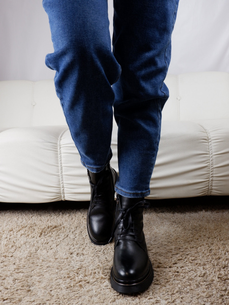 Ботинки женские зимние <P95-616M/65NP/8= ч/к>