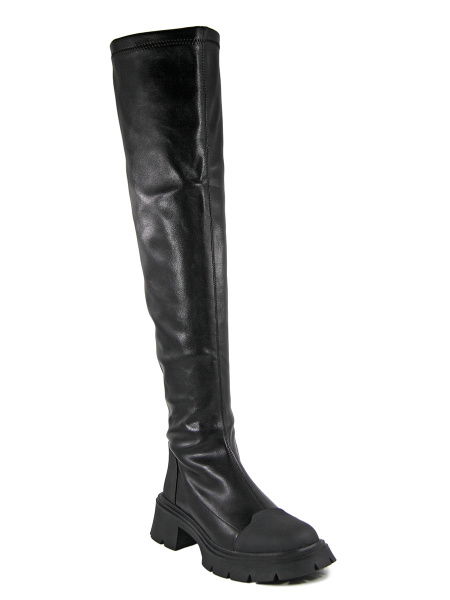 Сапоги женские зимние <QM358-1 ч/эко к>