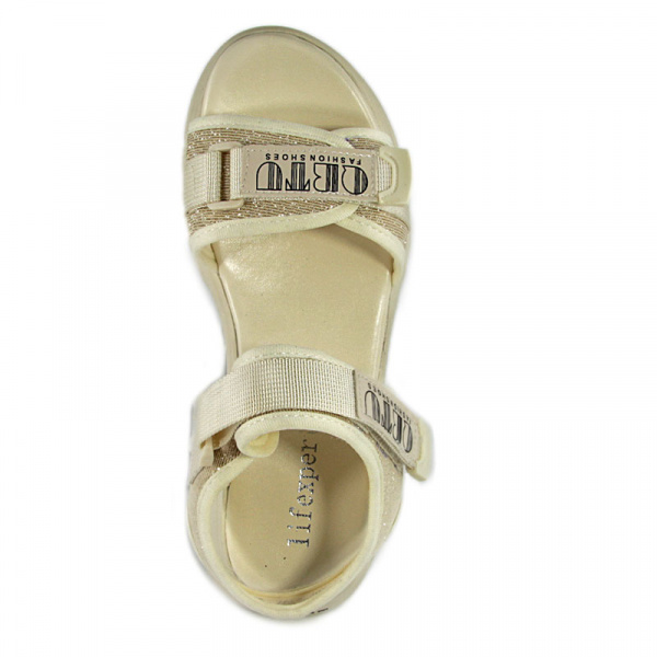 Сандалии женские <OAP-2109= беж/тек>