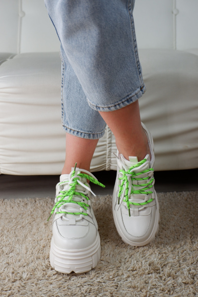 Кроссовки женские <316-82008 (M) бел/к>