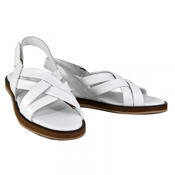 Сандалии женские <FK7024 бел/к>