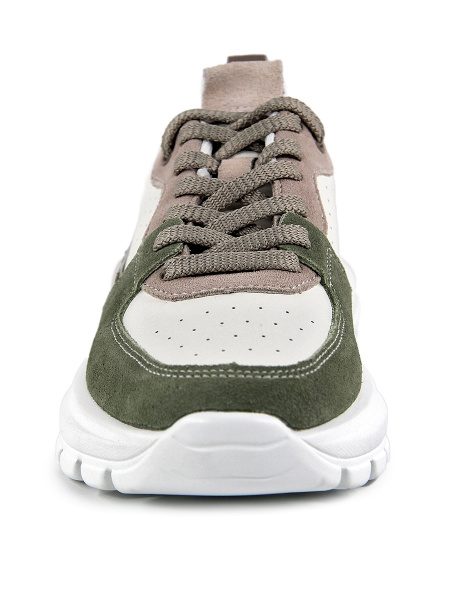 Кроссовки женские <K241-TUN-02-Z мол+зел/к+з>