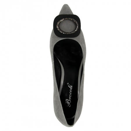 Туфли женские <1425-920D-R150= серы/з>