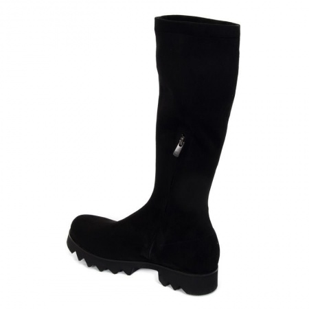 Сапоги женские демис <9058 чер/тек>