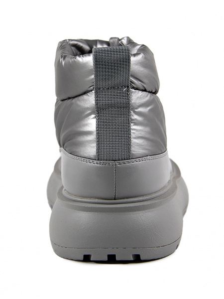 Дутыши женские зимние <XM562-100 сереб/тек+эко к>