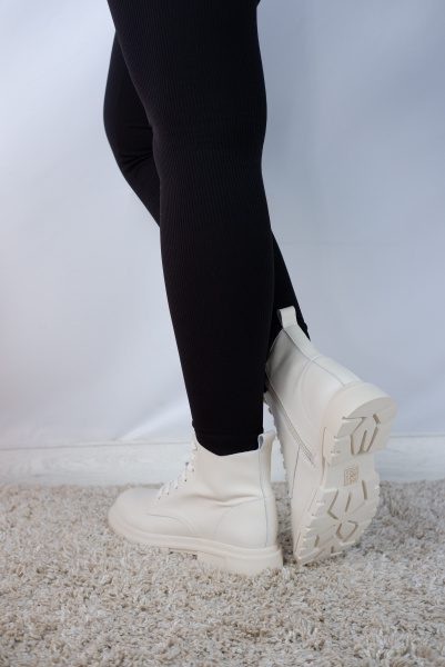 Ботинки женские демис <H20122-1= беж/к>