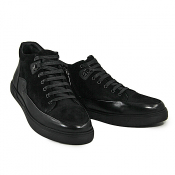 Кроссовки мужские зимние <50686B-QM= ч/з+к>