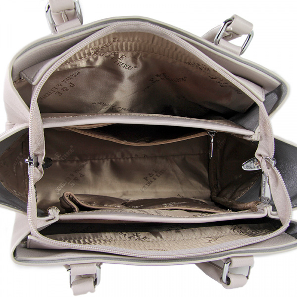 Сумка женская лето  <P3167= бежевый/эко к>