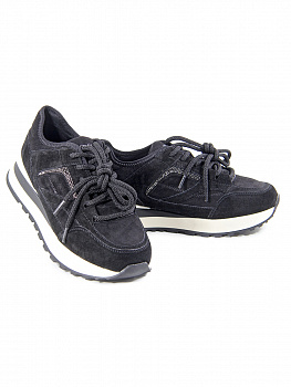 Кроссовки женские <523-9988-1 ч/з>