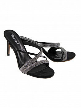 Сабо женские <L-C777-K4321 ч/тек>