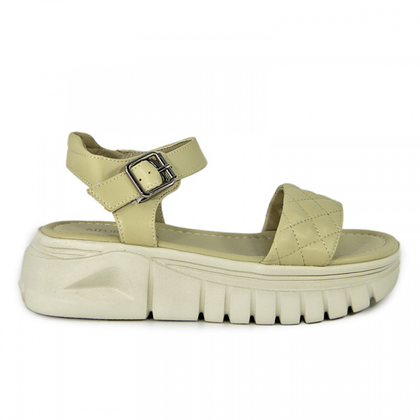 Сандалии женские <D172-7HA= жел/эко к>